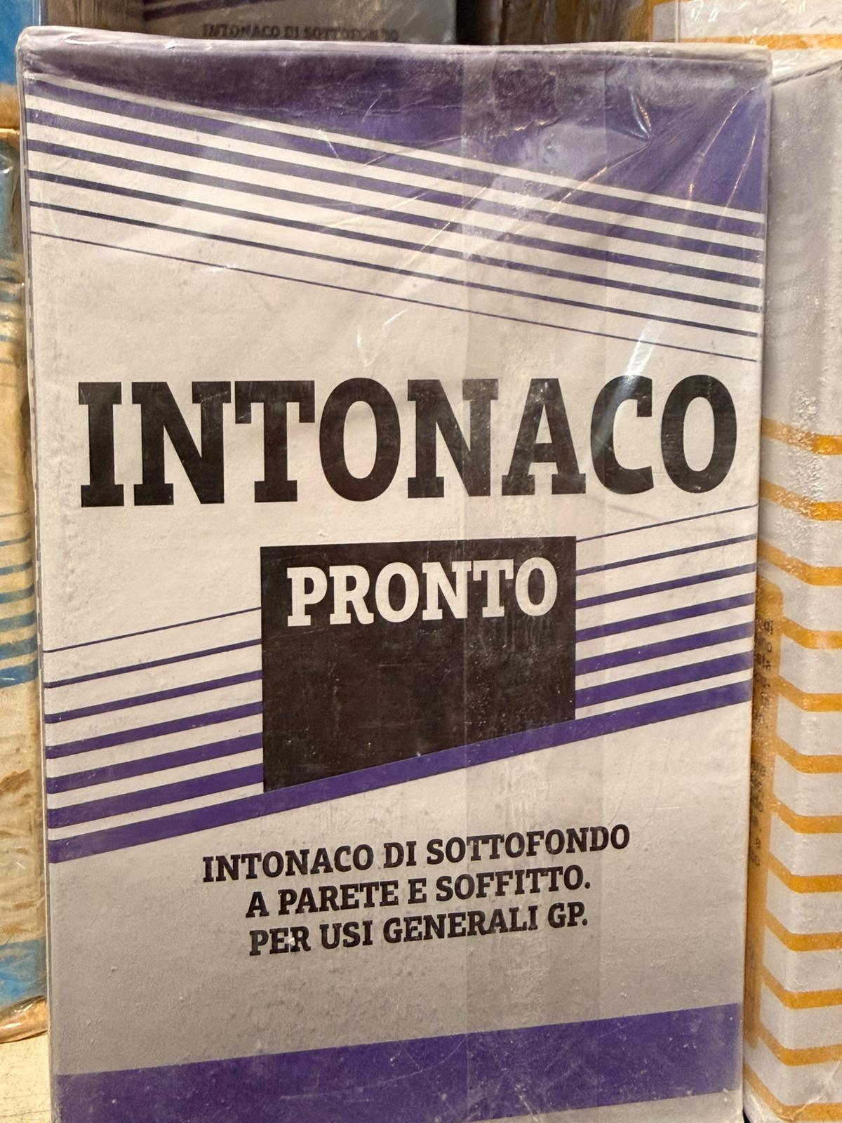 INTONACO PRONTO RASSASIE